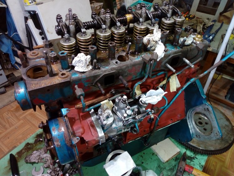 Old Perkins engine workshop&nbsp;outhaul