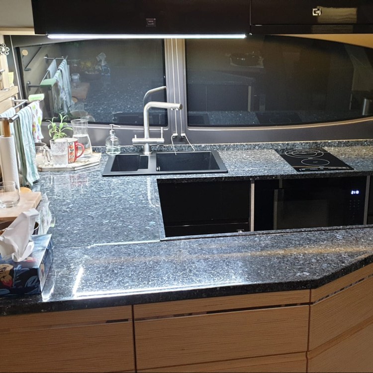 New galley on an 19m power&nbsp;boat