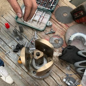 Oceanis 45 Gori propeller&nbsp;maintenance